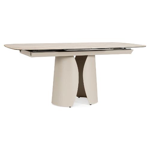 Bizzotto Homemotion ARDIS Tavolo Allungabile Beige chiaro (180-240x95cm)