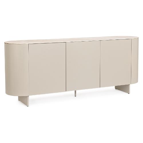 Bizzotto Homemotion ARDIS Madia Beige chiaro (200cm)