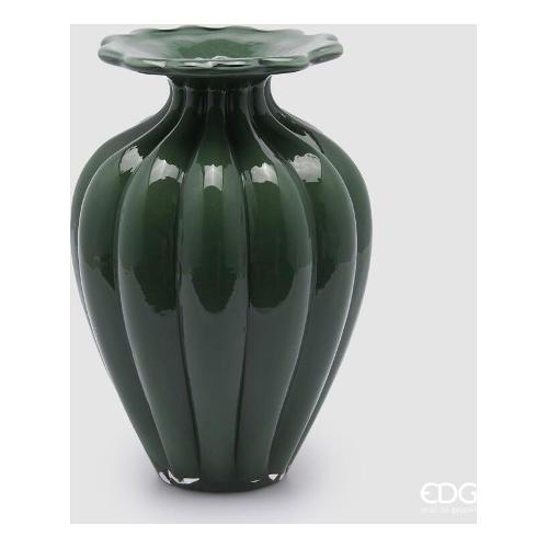 Edg Vaso Vetro (21x31,5cm) bombato BLOSSOM Green 1100451A700