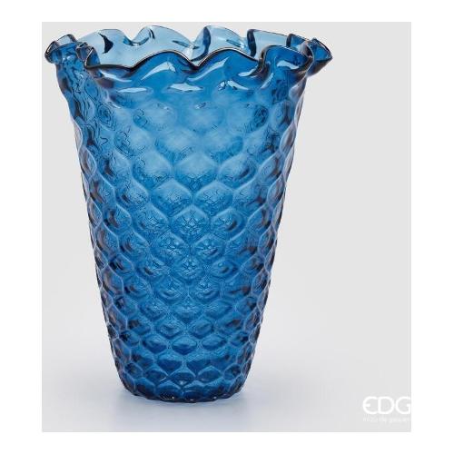 Edg Vaso Vetro (28x36cm) ALVEARE Blue 1100647A800