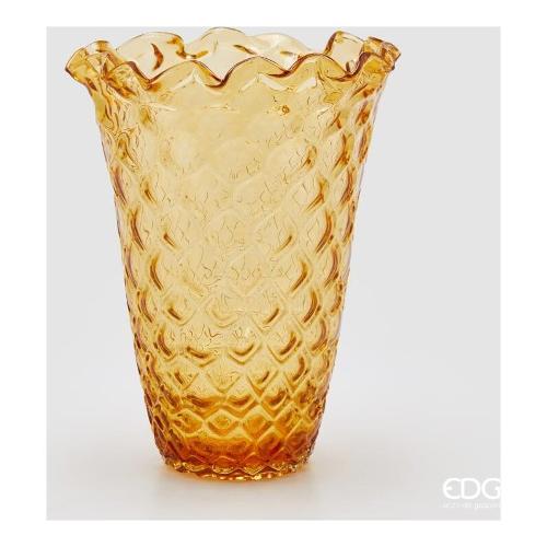 Edg Vaso Vetro (28x36cm) ALVEARE Amber 1100647A247