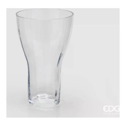 Edg Vaso Vetro (16,4x26cm) sinuoso NIDA Trasparente 1101344A000