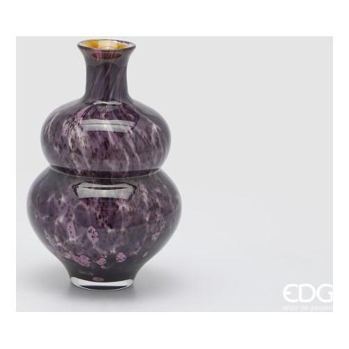 Edg Vaso vetro (18x27cm) bottiglia MACULA Pink 1100542A600