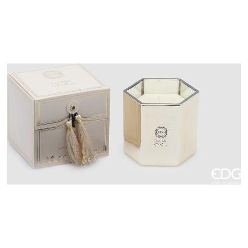 Edg Candela profumata Oud (8,5x8,5cm) CLASSIC Oro 6100072AOUD