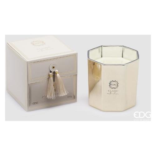 Edg Candela profumata Oud (13x13cm) CLASSIC Oro 6100073AOUD