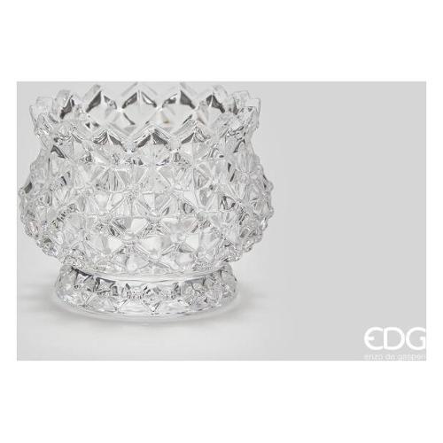 Edg Porta candela (9,5x7cm) bombato Trasparente 102319 000