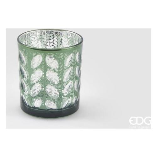 Edg Porta candela (9x10cm) MIRROR Verde 4400378A772