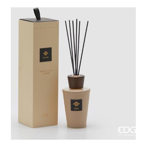 Edg Profumatore a sticks (300ml) Moroccan Amber CUIR 5500070AMOA