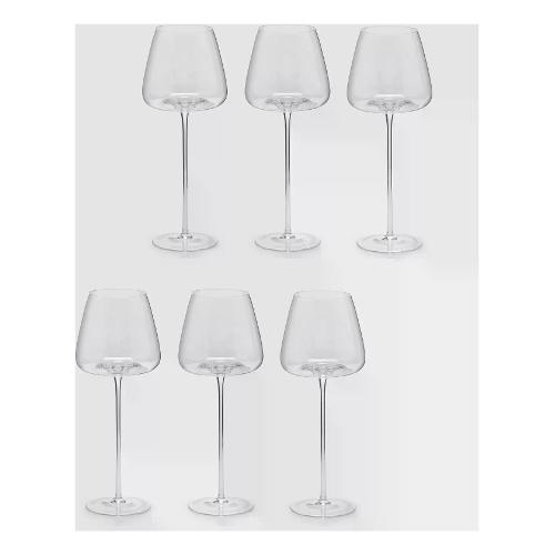 Edg Set calici Vino rosso 4 pz Vetro (10x26cm) GRACE Trasparente 7800357A000