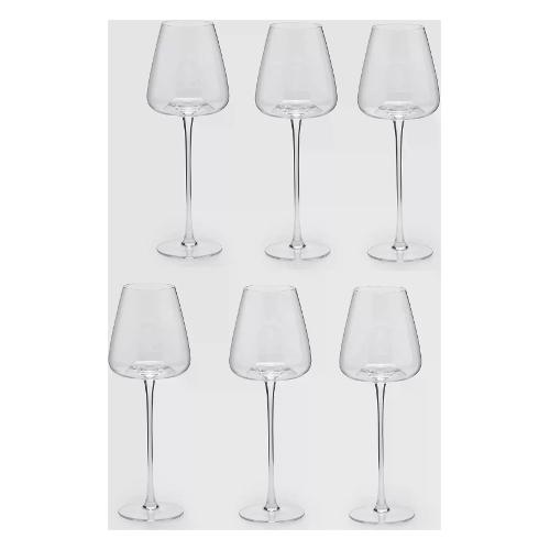 Edg Set calici Vino bianco 4 pz Vetro (11x28cm) GRACE Trasparente 7800356A000