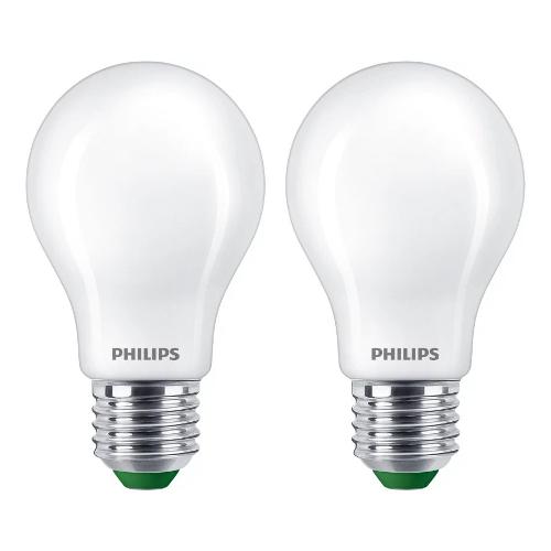 Philips Set lampadine led (2pz) a goccia E27 (4W) , luce fredda