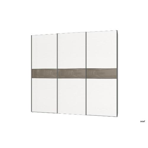 Santa Lucia BARIO Armadio 3 Ante scorrevoli Matwood white (275cm) Mobile KIT