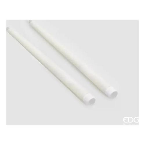 Edg Set candele led 2 pz a stelo Bianco 6100238A100