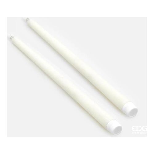 Edg Set candele led 2 pz a stelo Bianco 6100239A100