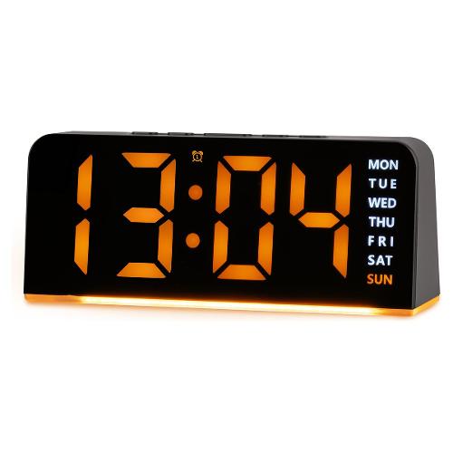Lowell Sveglia Orange e Black JD 9541R