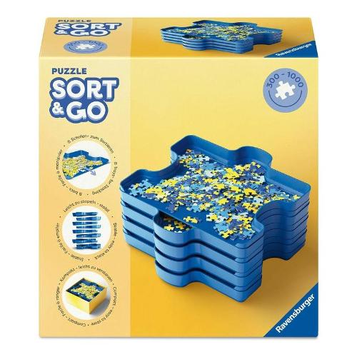 Ravensburger Organizer puzzle 8 vassoi (19x16x2cm) SORT & GO 96115