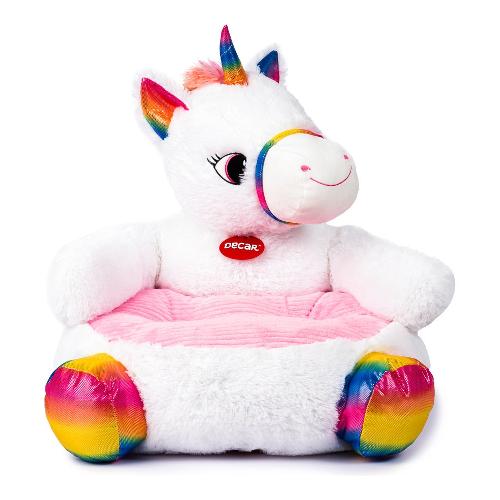 De.Car 2 Poltroncina bimbo Unicorno Bianco multicolore 26892