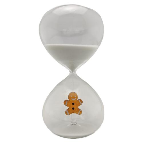 Brandani Clessidra Gingerbread (9x17cm) CHRISTMAS Bianco 83105