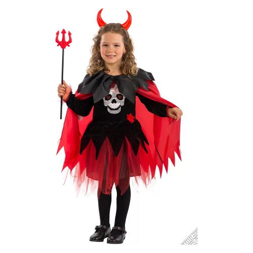 Carnival Toys Costume Halloween Diavolo (Bambina) 03053