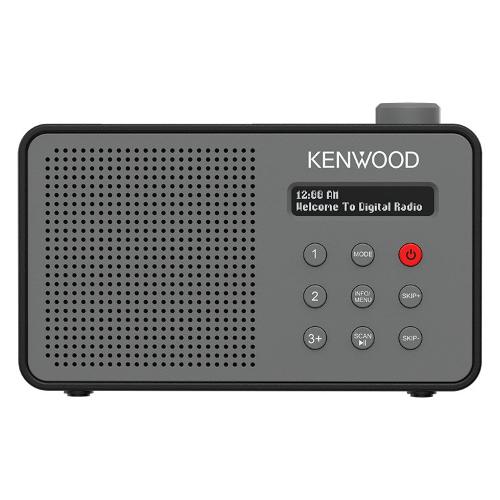 Kenwood Radio DAB+ Automatic Safety Alert Gray e Black CR M25DAB H