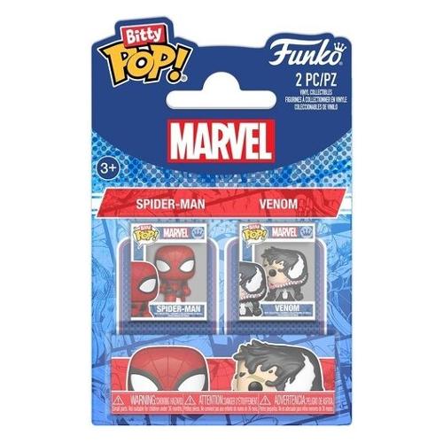 Funko POP BITTY Marvel Spider Man Venom 2 Pack 88938