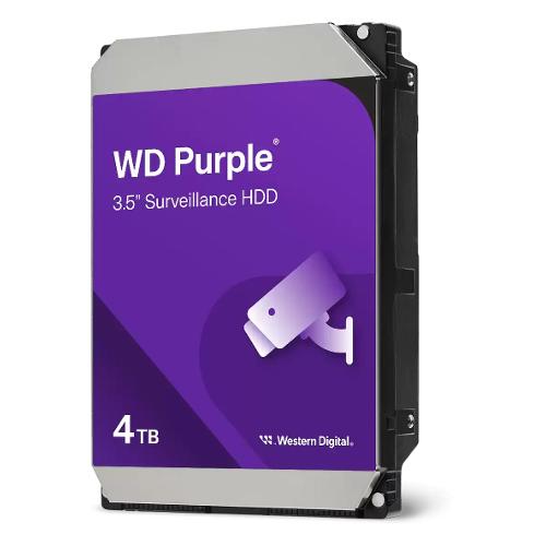 Western Digital Hard disk interno 3.5" 4TB WD PURPLE SURVEILLANCE Bulk Package WD43PURZ