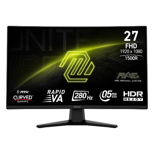Msi Monitor 27" ( LED 1920x1080 FULL HD 280Hz ) MAG 274CXF Curvo Black