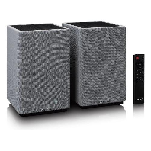 Lenco Coppia casse attive Grey e Black 40W SPB 240BKGY