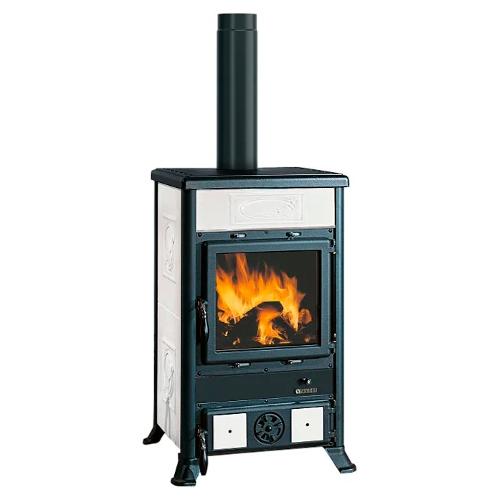 Nordica Stufa legna 9kW ROSSELLA R1.16 Ceramica White 5 stelle 3004101
