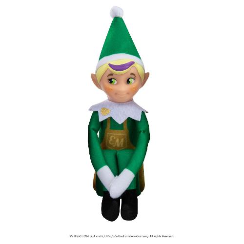 Creativamente Personaggio Elfo (32cm) THE ELF ON THE SHELF Verde e Viola EOTS_MATES_VIO