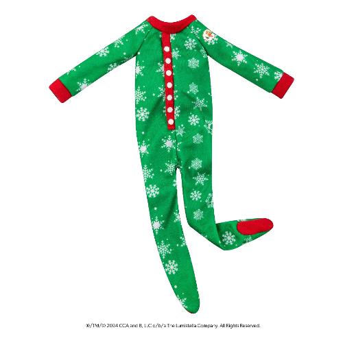 Creativamente Pigiama Verde Claus Couture per Elfo THE ELF ON THE SHELF EOTS_PIGIA2