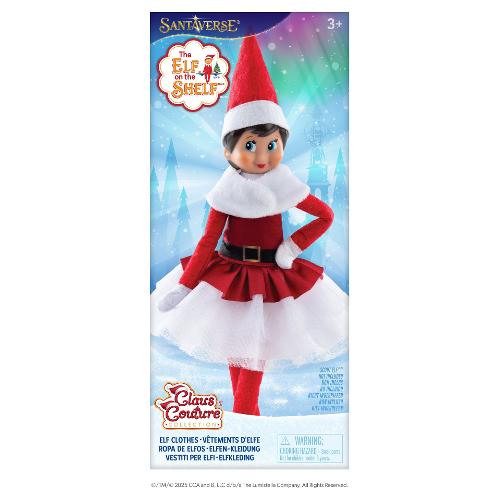 Creativamente Vestitino natalizio Claus Couture per Elfo THE ELF ON THE SHELF EOTS_XMDRESS