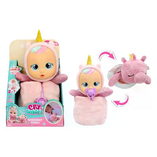 Imc Toys Bambola Luna & Poppy 2 in 1 (30cm) CRY BABIES 929586