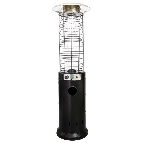 Dcg Fungo riscaldatore con ruote Black e Silver SA9500