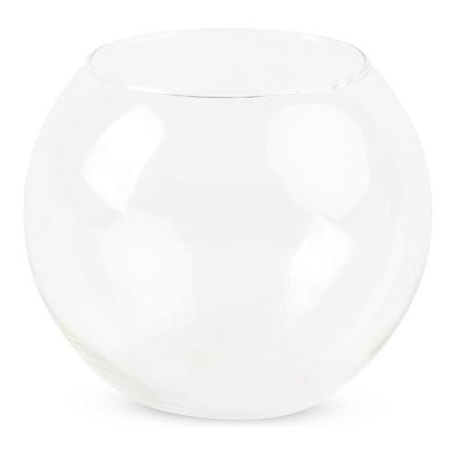 Mercury Vaso Vetro (16x14cm) sfera Trasparente 48143