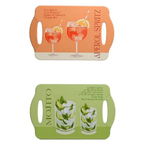 Mercury Vassoio Ceramica (28x18cm) COCKTAIL LOUNGE Assortito 05595