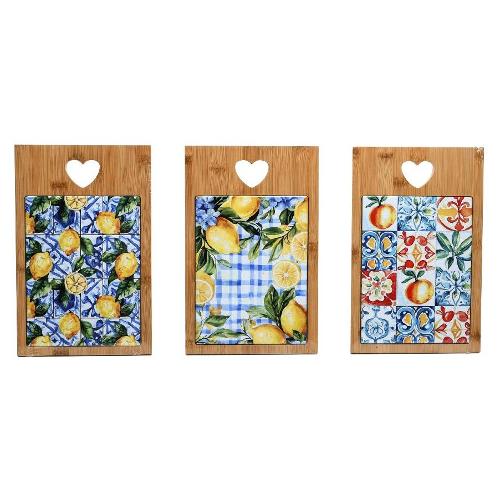Mercury Tagliere Bamboo (28x18cm) LEMON Assortito 05823