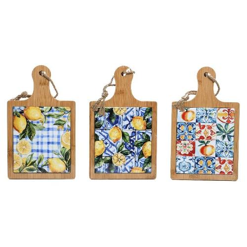Mercury Tagliere Bamboo (24x14,5cm) LEMON Assortito 05816