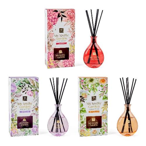 Mercury Profumatore a sticks (180ml) Essenze floreali MY LOVELY GARDEN Assortito 47218