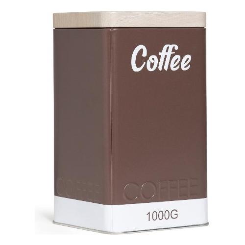 Mercury Barattolo latta (1Lt) per caffè Marrone 11190