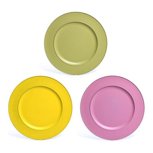 Mercury Sottopiatto Plastica (33cm) Assortito 01429