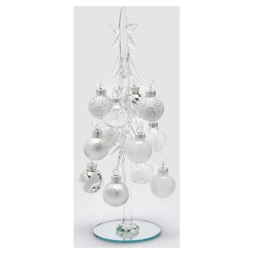 Edg Albero Natale soprammobile Trasparente 8101255A000 (9x26cm)