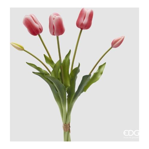 Edg Stelo Stelo mazzo tulipe Dark pink (48cm) 2100266A553