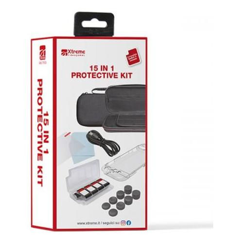 Xtreme Set videogioco SWITCH 2 Kti Custodia 15in1 95783