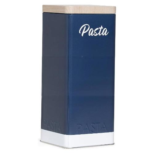 Mercury Barattolo latta (10x6x27cm) per pasta Blu 11213