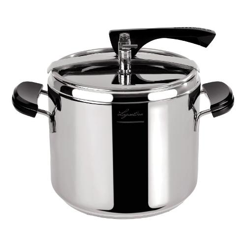 Lagostina Pentola pressione Inox (9Lt) con cestello LAGOFUSION CLASSICA Cromo lucido 010001010529