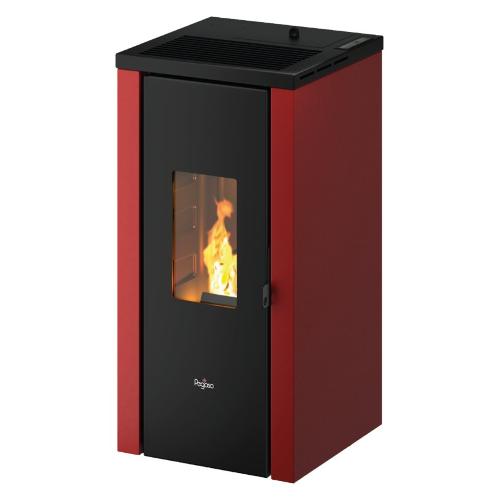 Pegaso Stufa pellet 7kW VERA 7 Red 4 stelle Classe A+ 7020031