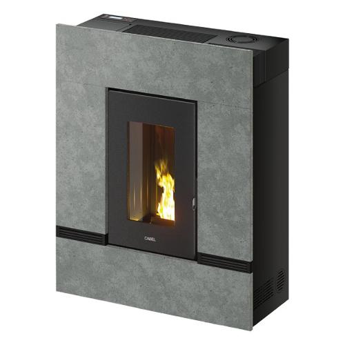 Cadel Stufa pellet 14kW MITHOS Plus 14 PS Pietra serpentino 5 stelle Classe A+ 7023095