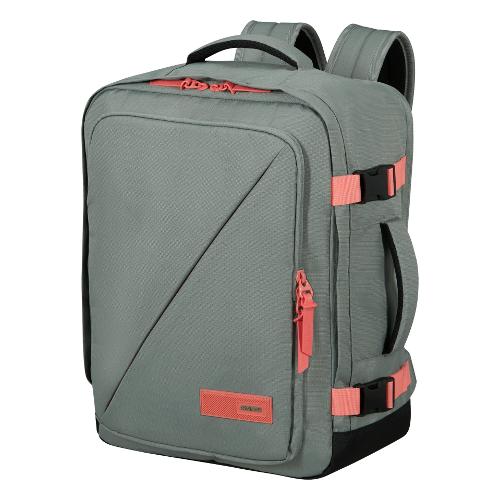 American Tourister Zaino viaggio (26,5Lt) TAKE2CABIN (30x23x40cm) Sage Coral 150909 A635