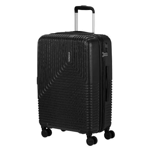 American Tourister Trolley rigido espandibile tg. M (76Lt) 4 ruote (46x27x66cm) NITELINE Black 150694 1548